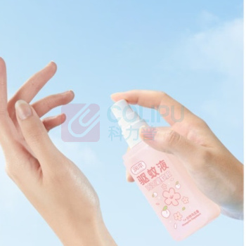 润本 RUNBEN 驱蚊液驱蚊喷雾花露水户外防蚊15%避蚊胺75ml (白桃味)