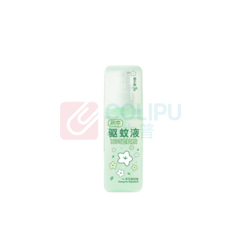 润本 RUNBEN 驱蚊液驱蚊喷雾花露水户外防蚊15%避蚊胺75ml (白桃味)