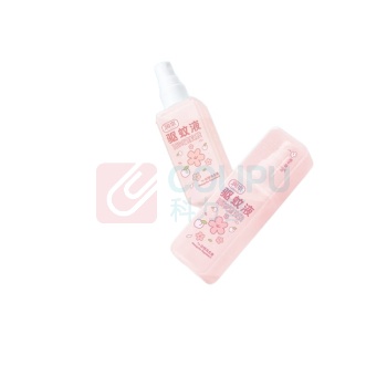 润本 RUNBEN 驱蚊液驱蚊喷雾花露水户外防蚊15%避蚊胺75ml (白桃味)