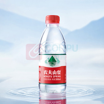 农夫山泉 天然水 380ml*24 (塑料膜)