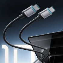 CUKTECH 酷态科 Type-C to 2 Type-c 5A 编织线 C2C515 100W (黑色)