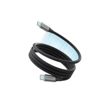 CUKTECH 酷态科 Type-C转Type-C 6A 240W磁吸数据线-1.5m CMC615 240W (黑色)