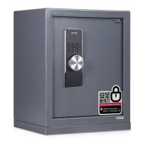 得力 deli 电子密码保管箱 3643A 外480*380*320mm内280*355*225mm (浅灰) 31kg