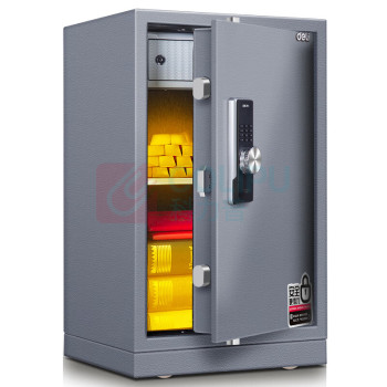 得力 deli 电子密码保管箱 3646A 外800*480*400mm内530*460*320mm (浅灰) 61.5kg