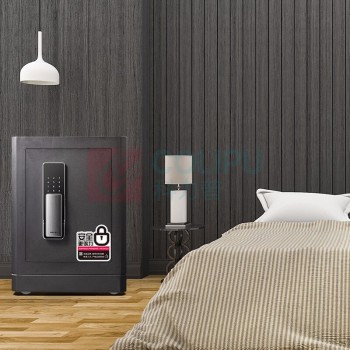 得力 deli 入柜式全钢商务保管箱家用 4115G 外520*380*340mm内442*372*267mm 46.6kg