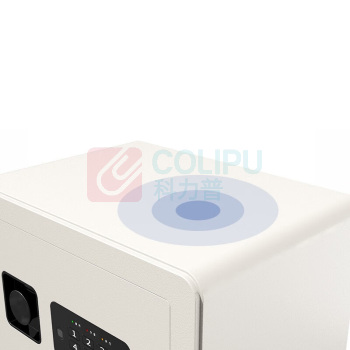 得力 deli 电子密码保管箱 33515 外H250*W350*D250mm (白色) 9.1KG