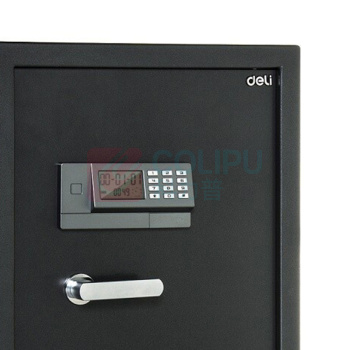 得力 deli 电子密码保管箱 3658A H1000 (银灰)