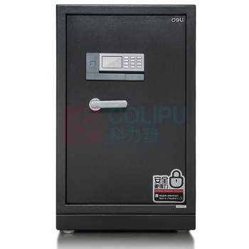 得力 deli 电子密码保管箱 3658A H1000 (银灰)