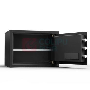 得力 deli 电子密码保管箱 92620 外H250*W350*D250mm