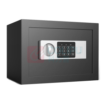得力 deli 电子密码保管箱 92620 外H250*W350*D250mm