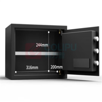 得力 deli 保险箱 92620 H250*W350*D250mm