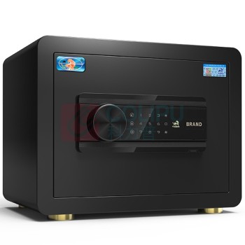 虎牌 TIGER 全钢防盗保管柜电子密码办公保险箱 博瑞系列25cm 外观尺寸:25*35*25cm 内部尺寸:23*32*20cm (钢琴黑)