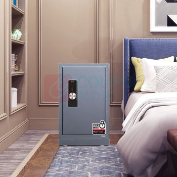 得力 deli 电子密码保管箱 3645A 外部尺寸:H700*W430*D380(含脚轮),内部尺寸:H460*W405*D285mm
