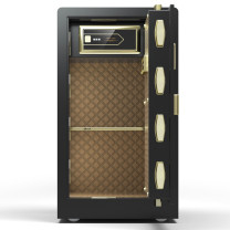 虎牌 TIGER 电子密码保管箱 BGX-A1/D-80BL 外H800*W480*420mm 内H520*W450*D330mm (睿智黑/咖啡色) 45KG