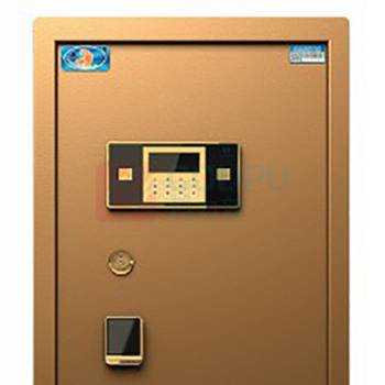 虎牌 TIGER 电子密码保管箱 BGX-A1/D-100BL 外H1000*W500*450mm 内H700*W470*D360mm (睿智黑/咖啡色) 56KG