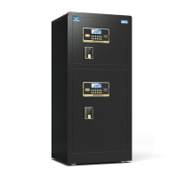 虎牌 TIGER 电子密码保管箱 BGX-M/D-120BLS 外H1200*W600*D560mm 内上H380*W570*D470mm 内下H500*W570*D470mm (睿智黑/咖啡色) 100KG
