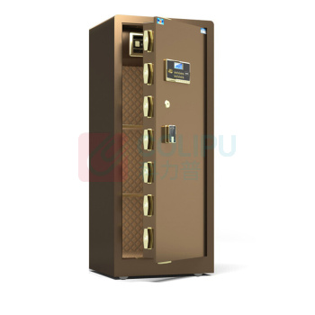 虎牌 TIGER 电子密码保管箱 BGX-A1/D-150BL 外H1500*W600*560mm 内H1100*W570*D470mm (睿智黑/咖啡色) 110KG