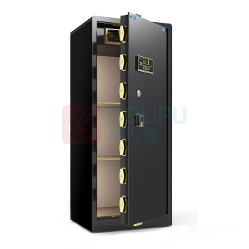 虎牌 TIGER 电子密码保管箱 BGX-A1/D-150BL 外H1500*W600*560mm 内H1100*W570*D470mm (睿智黑/咖啡色) 110KG