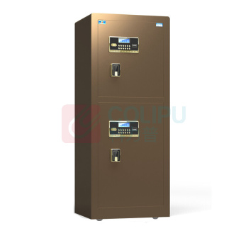 虎牌 TIGER 电子密码保管箱 BGX-M/D-150BLS 外H1500*W600*D560mm 内上H620*W570*D470mm 内下H550*W570*D470mm (睿智黑/咖啡色/土豪金) 110KG