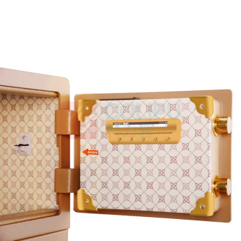 甬康达 锐智高级 电子密码保管箱 BGX-D1-300 锐智 外H300*W390*D330mm (土豪金) 21KG