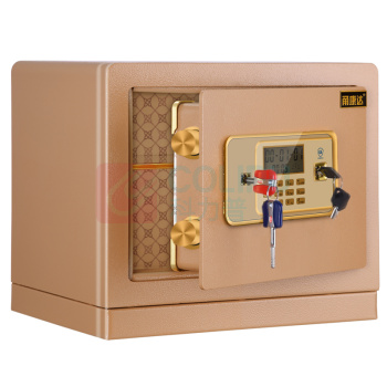 甬康达 锐智高级 电子密码保管箱 BGX-D1-300 锐智 外H300*W390*D330mm (土豪金) 21KG