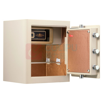 甬康达 电子锁保管箱 BGX-D1-450ZW-JL 外H450*W390*D330mm (象牙白) 24KG (不含安装)