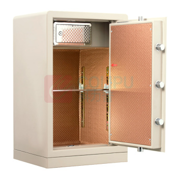 甬康达 电子锁保管箱 BGX-D1-530-XY 外H600*W380*D340mm 内H510*W370*D250mm (象牙白) 35KG (不含安装)