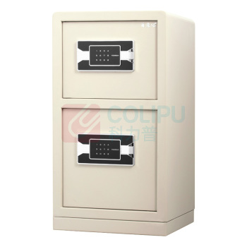 甬康达 电子锁保管箱 BGX-D1-730S-XY 外H800*W430*D380mm 内H240*W410*D340mm,H390*W410*D340mm 50kg (象牙白) (不含安装)