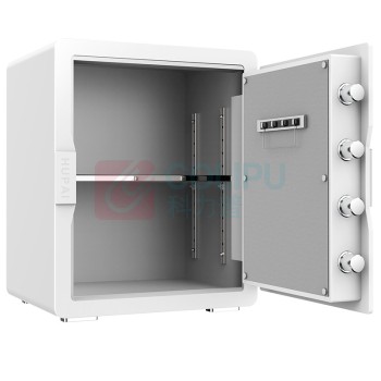 虎牌 TIGER 领克系列 全钢防盗保管箱 领克45wifi 外H450*W380*D320mm 内H440*W360*D230mm (白色) 20KG (不含安装)