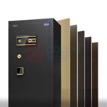 双宝塔 全钢大型防盗家用办公单门保险柜箱 120cm电子密码款 (宝马黑)