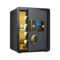 臻远 全钢实心保险柜电子款 ZY-NW-BXGS-16 外W360*D300*H400mm内W350*D220*H390mm (黑色) 16kG