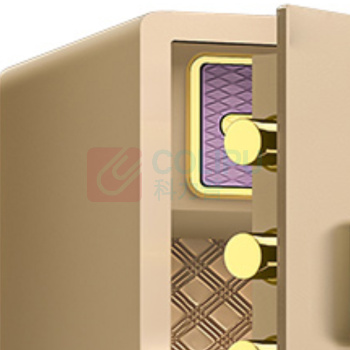 臻远 全钢实心保险柜电子款 ZY-NW-BXGS-57 外W550*D500*1200mm内W540*D420*H950mm (金色) 75K