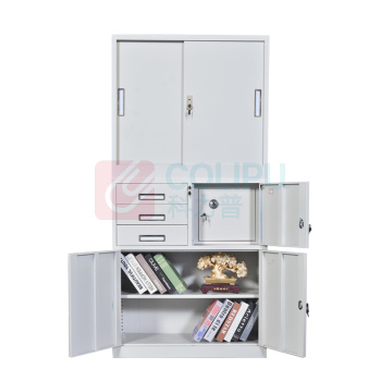 臻远 分体偏三斗内保险柜移门柜 ZY-WJGT01 W850*D390*H1800mm