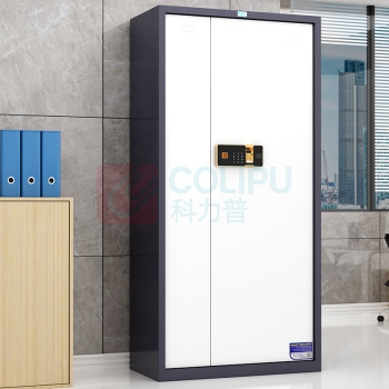 臻远 通门带斗指纹锁保密柜 zyqx-01 1850*900*420mm (灰白色)
