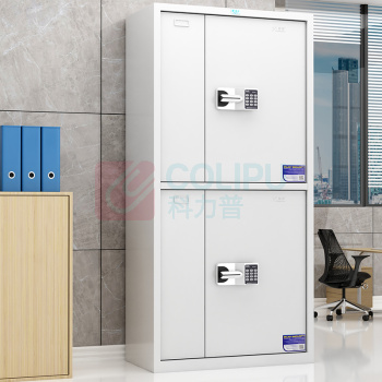 臻远 带斗通双节保密柜 国宝锁 ZY-BMG-03 1850*900*430mm (灰白套色)