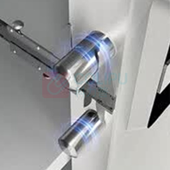 中伟 ZHONGWEI 文件柜 900*420*940mm 厚1.2mm 单节矮柜 带抽电子密码柜-[安全性能-中级] (灰白)