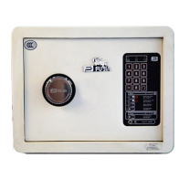 富甲 FUJIA 电子密码锁保险箱 AM30 外H300*W380*D300mm (米白色) 30KG