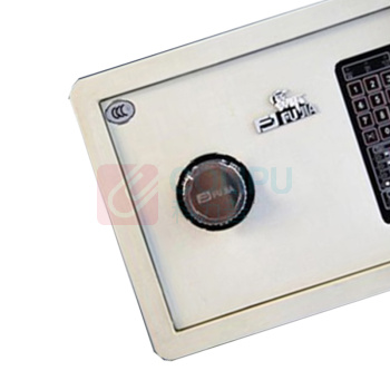 富甲 FUJIA 电子密码锁保险箱 AM30 外H300*W380*D300mm (米白色) 30KG