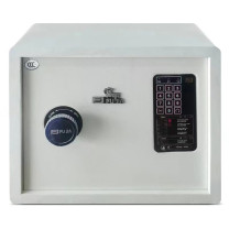 富甲 电子密码锁保险箱 AM43卧式 外H356*W430*D350mm (米白色) 43KG 全国含运，偏远地区除外
