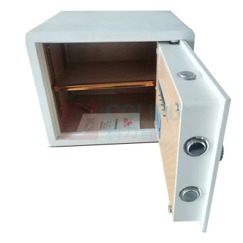 富甲 电子密码锁保险箱 AM43卧式 外H356*W430*D350mm (米白色) 43KG 全国含运，偏远地区除外