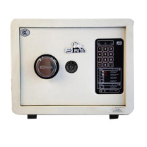 富甲 FUJIA 电子钥匙密码锁保险箱 JAM30 外H300*W380*D300mm (米白色) 30KG