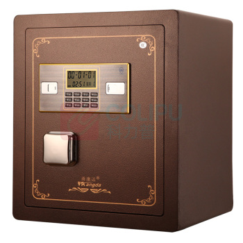 甬康达 国家3C认证电子保险柜 FDX-A/D-45 外H450*W390*D330 内H442*W382*D312mm (古铜色) 40KG