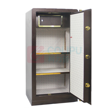 甬康达 国家3C认证电子保险柜 FDG-A1/D-100 带轮:外H1070*W520*D455mm 不带轮:H1000*W520*D455 (古铜色) 155KG