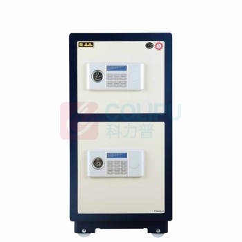 永发 YONGFA 3C认证电子式防盗保险柜 D-73BL3C 外H800*W400*D400mm (白色箱体蓝) 96KG 上海市含运,外省市运费另询