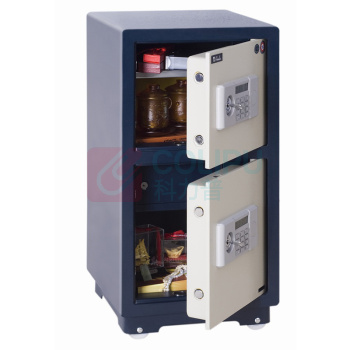 永发 YONGFA 3C认证电子式防盗保险柜 D-91BL3C 外H980*W450*D450mm (白色箱体蓝) 129KG 上海市含运,外省市运费另询