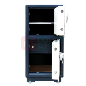 永发 YONGFA 3C认证电子式防盗保险柜 D-91BL3C 外H980*W450*D450mm (白色箱体蓝) 129KG 上海市含运,外省市运费另询