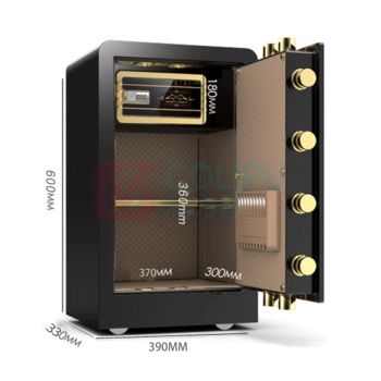 臻远 密码锁保险柜 ZY-KLP-BXG9 外H600*W390*D330mm (尊贵黑)