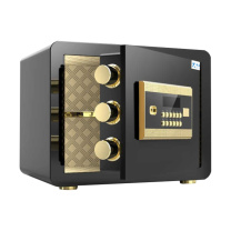 臻远 密码锁保险柜 ZY-KLP-BXG40 外H250*W350*D250mm (尊贵黑)