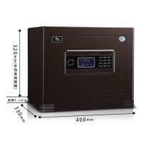 虎王 TIGERKING 啸虎XA 电子保险箱 FDX-A/D-32XA 外H320*W400*D330mm (古铜色) 29KG