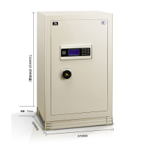 虎王 TIGERKING 啸虎XA 电子保险箱 FDG-A1/D-73XA 外H800*W470*D390mm (卡其色) 93KG